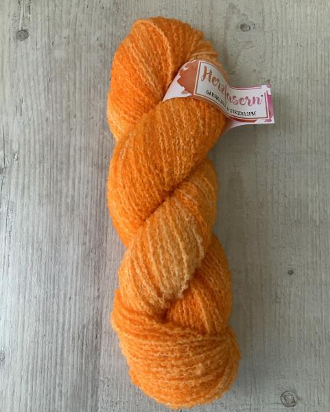 No 17 Neon Orange Merino Boucle
